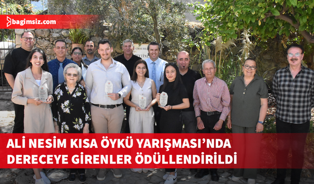 Ali Nesim anısına düzenlenen öykü yarışmasında dereceye girenler ödüllerini aldı