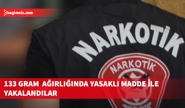 Araçlarında 133 gram yasaklı madde bulunan 4 kişi tutuklandı