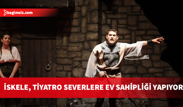 Birçok oyun, İskele AKM'de tiyatro severlerle buluşuyor