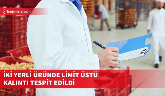 Tarım Dairesi haftalık gıda denetim raporu