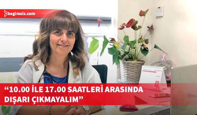 Vaiz: Serin ortamlarda kalın, bol su için...