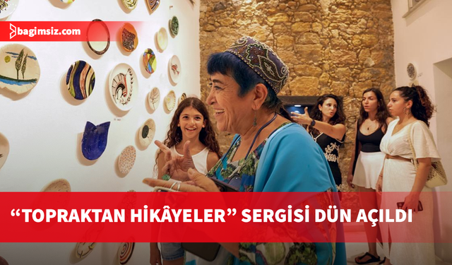 “Topraktan Hikayeler” sergisi dün Rüstem Kitabevi’nde açıldı