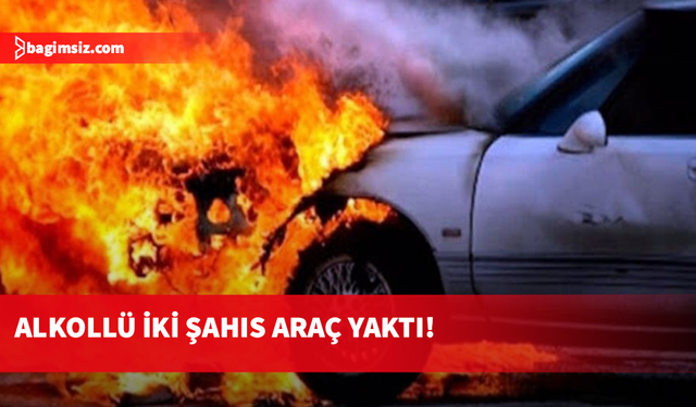Güzelyurt’ta bir araca akaryakıt döküp yakan 2 kişi tutuklandı