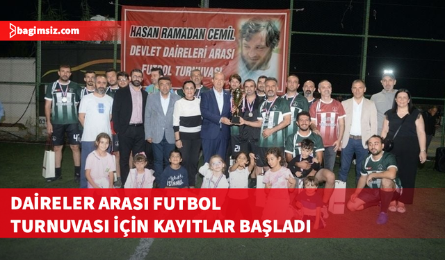 Daireler arası futbol turnuvası için kayıtlar başladı