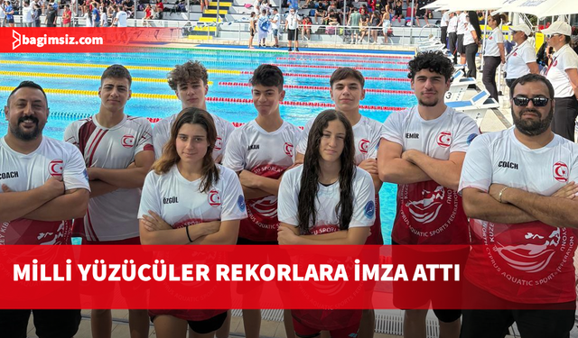 Milli yüzücüler İstanbul’da yüzme şampiyonasına katıldı