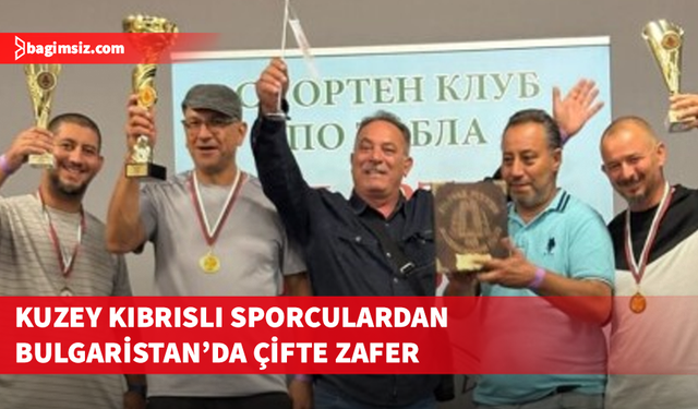 Kıbrıslı sporculardan Bulgaristan’da büyük başarı