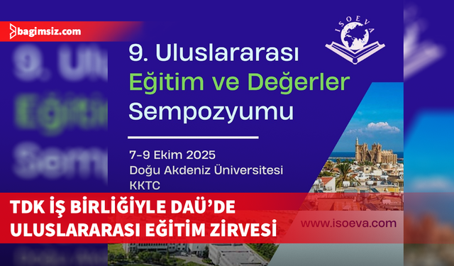 9. Uluslararası Eğitim ve Değerler Sempozyumu düzenlenecek