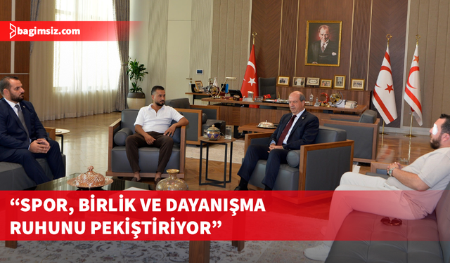 Cumhurbaşkanı Tatar, Doğancı Spor Kulübü heyetini kabul etti