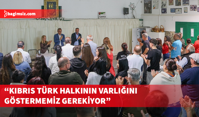 Cumhurbaşkanı adayı Erhürman, Lefkoşa'da kültür ve sanat dernekleri yetkilileri ile görüştü