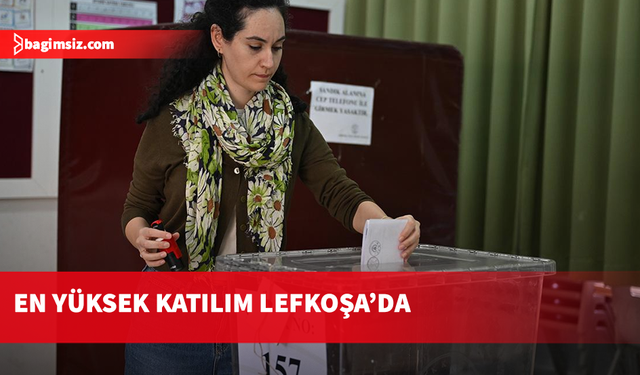 16:00 itibariyle en yüksek katılım Lefkoşa, en düşük ise Güzelyurt