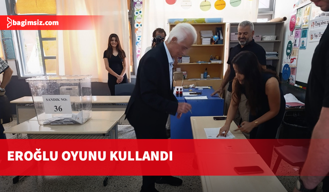 Eroğlu:Halkımız bugün demokratik iradesini sandığa yansıtıyor. Sonucun ülkemiz için hayırlı olmasını diliyorum