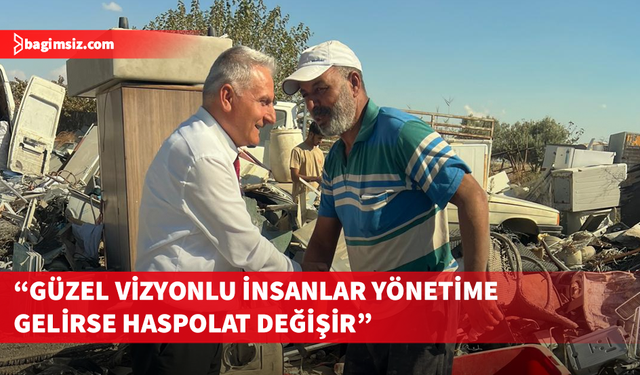 Gürlek, Haspolat’ı ziyaret etti