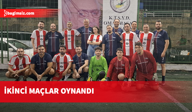 KTSYD Omaç Başat Halı Saha Turnuvasında ikinci maçlar oynandı