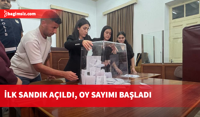141 no’lu sandık açıldı, Oy sayma işlemi başladı...