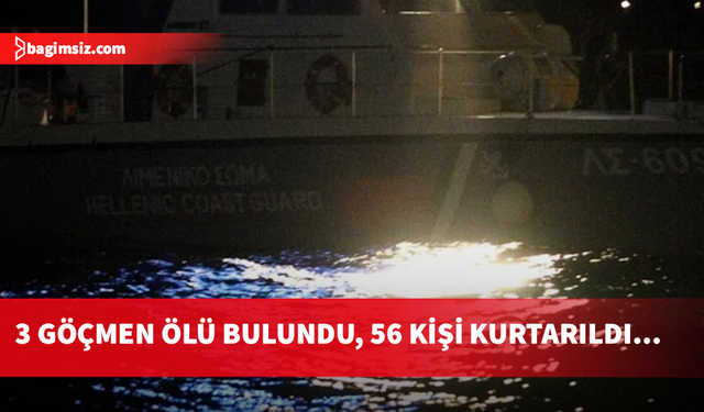 Akdeniz’de göçmen teknesi battı...