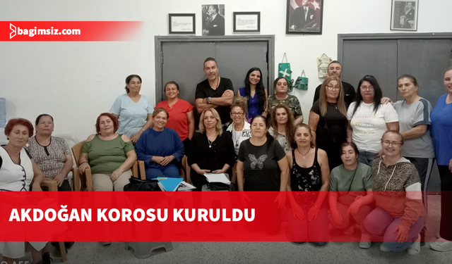 Akdoğan Gençlik Merkezi Korosu kuruldu