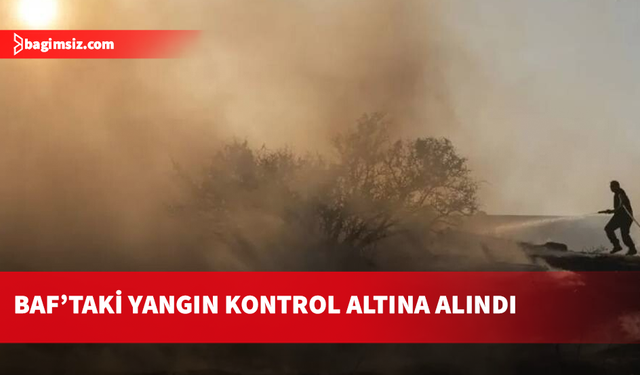 Limasol ve Baf Arasındaki büyük yangın kontrol altına alındı