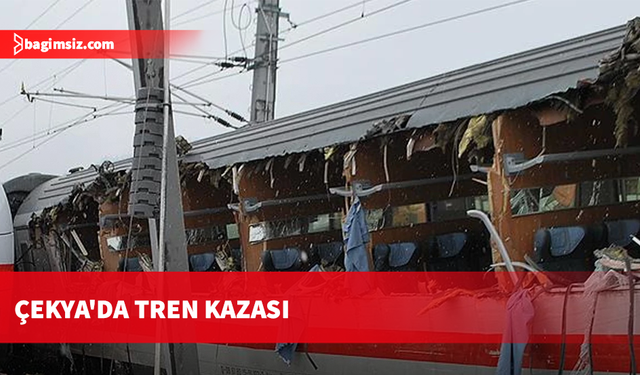 Çekya'da 2 trenin çarpışması sonucu 40'tan fazla kişi yaralandı