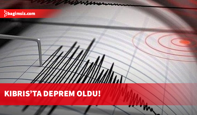 Kıbrıs’ta 5,2 büyüklüğünde deprem!