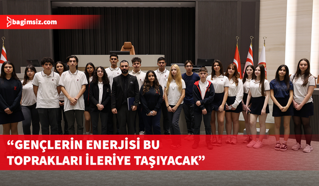 Öztürkler, TED Koleji öğrencilerini kabul etti