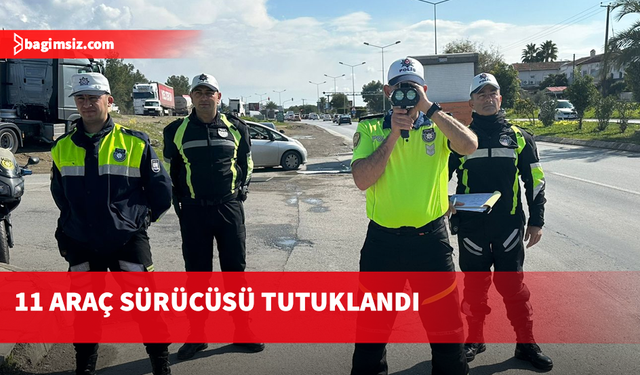 Haftalık trafik raporu: 76 trafik kazası, 21 yaralı