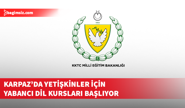 Karpaz'da yetişkinlere yönelik yabancı dil kursları