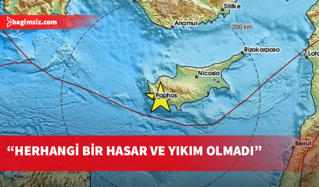 Sivil Savunma: KKTC çapında herhangi bir hasar, yıkım olmadı