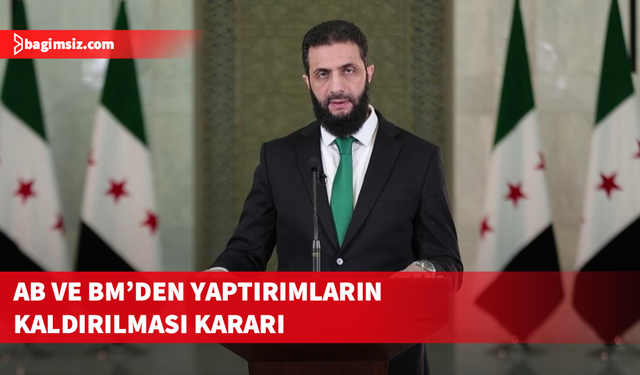 AB, Suriye Cumhurbaşkanı Ahmed Şara’ya yaptırımları kaldırıyor