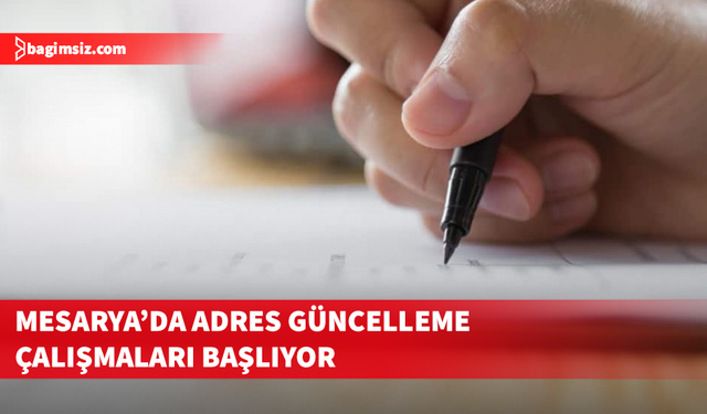 İstatistik Kurumu, Mesarya’da adres güncelleme çalışmalarına yarın başlıyor