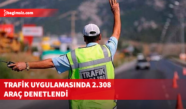Trafik denetimlerinde 18 sürücünün alkol tesiri altında olduğu tespit edildi