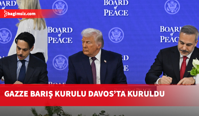 Türkiye Dışişleri Bakanı Fidan, Gazze Barış Kurulu belgesini imzaladı