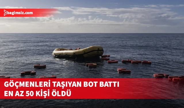 Akdeniz'de göçmen teknesi battı sadece 1 kişi kurtuldu