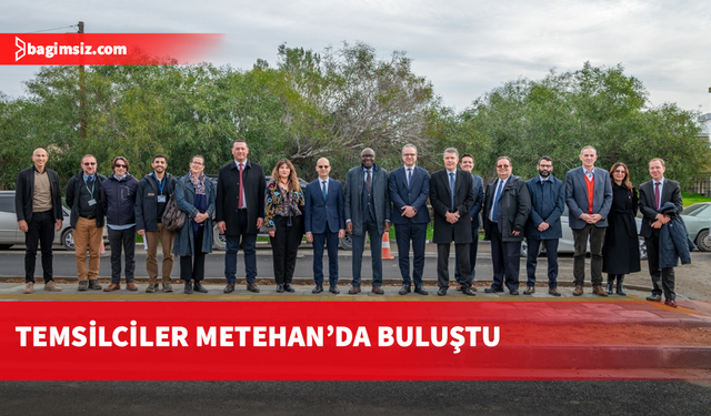 Temsilciler, Metehan’daki projenin sonuna gelinmesi vesilesiyle buluştu