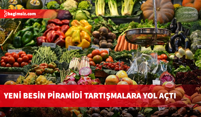 ABD Sağlık Bakanlığı tarafından hazırlanan yeni besin piramidi tartışmalara yol açtı