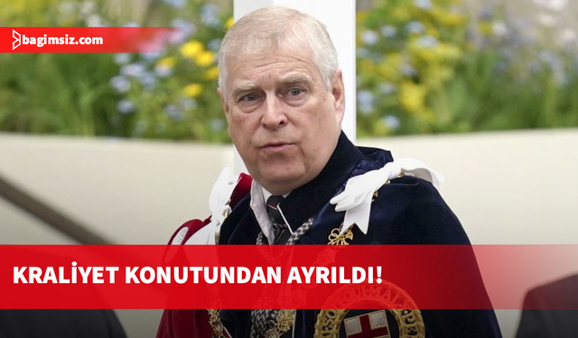 Epstein belgelerinde adı geçen eski prens Andrew, kraliyet konutundan da ayrıldı