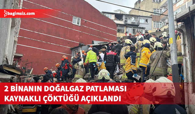 İstanbul’da çöken iki binada enkaz altında kalan 5 kişi kurtarıldı