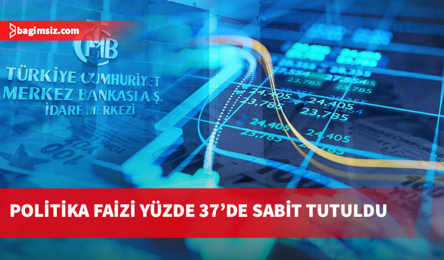 TCMB faiz kararını açıkladı: Politika faizi değişmedi