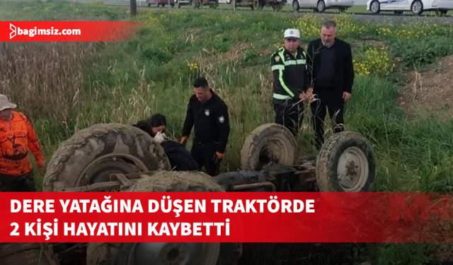 Çayönü’nde korkunç kaza: Traktör dereye uçtu, 2 kişi hayatını kaybetti