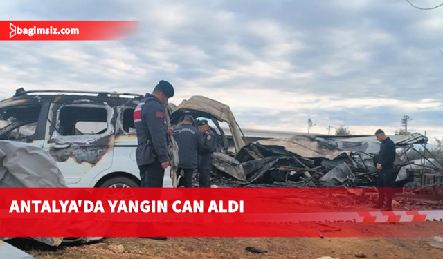Antalya'da yangın faciası: Hamile anne ve 5 çocuğu can verdi!