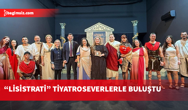 "Lisistrati" Çatalköy’de tiyatroseverlerle buluştu