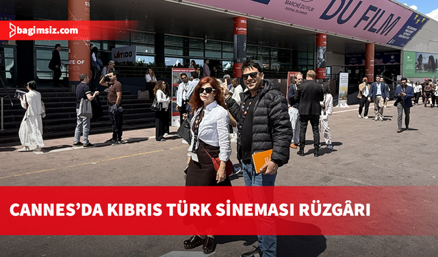 Ömer Evre ve Hatice Tezcan Cannes’da Kıbrıs Türk Sinemasını temsil etti