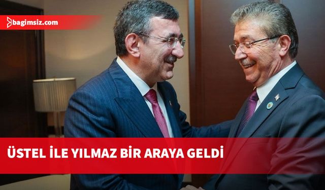 Başbakan Üstel ile Türkiye Cumhurbaşkanı Yardımcısı Yılmaz Ankara'da bir araya geldi
