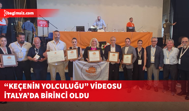 “Keçenin Yolculuğu” videosu İtalya’da birinci oldu
