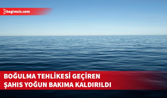 İskele'de boğulma tehlikesi geçiren şahıs, yoğun bakımda