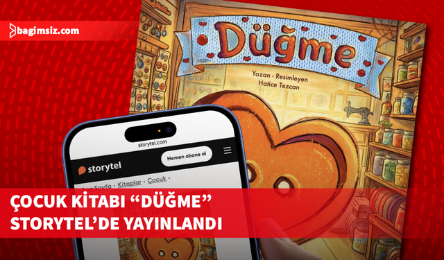 Çocuk kitabı “Düğme” Storytel’de yayınlandı