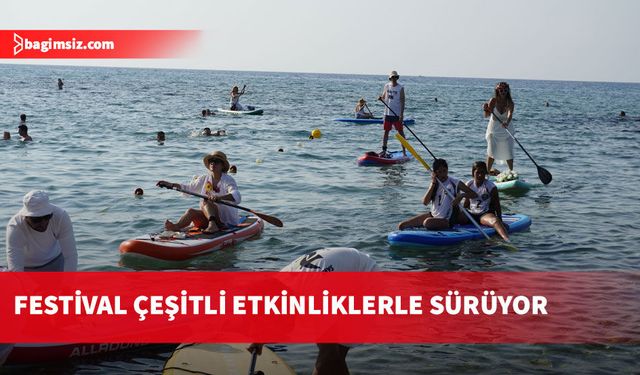 “Karaoğlanoğlu Spor Oyunları ve Deniz Şenliği” sürüyor