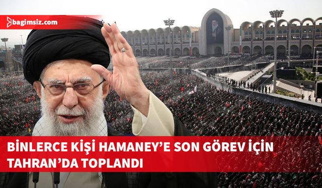 Tahran'da Hamaney için veda töreni düzenlendi
