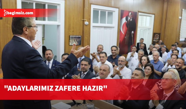 UBP’nin belediye başkan adayları Parti Meclisi’nde oy birliğiyle belirlendi: Adaylarımız zafere hazır!