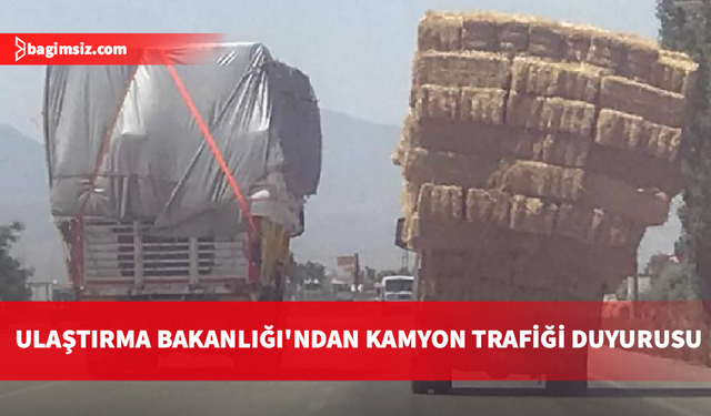 5 ton ve üzeri kamyonlara yönelik trafik kısıtlaması geçici olarak kaldırıldı