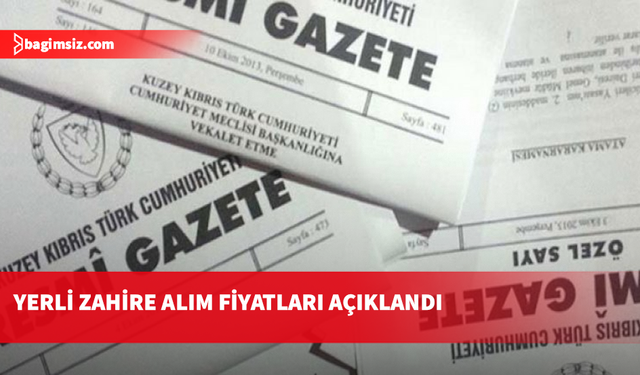 Arpa buğday alış fiyatları Resmi Gazete'de yayımlandı